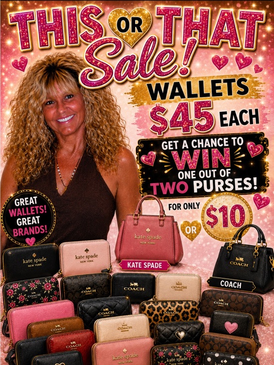 kate spade Handbags - Coming in August!!  Kate Spade Leather &  Coach  Leather Wallets!!